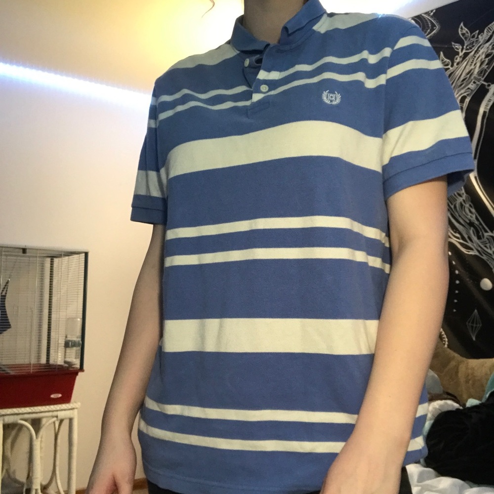 Men’s Chaps Striped Polo Shirt